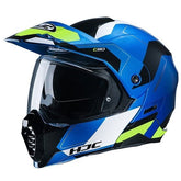 HJC C80 ROX MC24 Moto Modular Capacete Azul